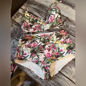 Victoria's Secret Tropical Floral Two Piece